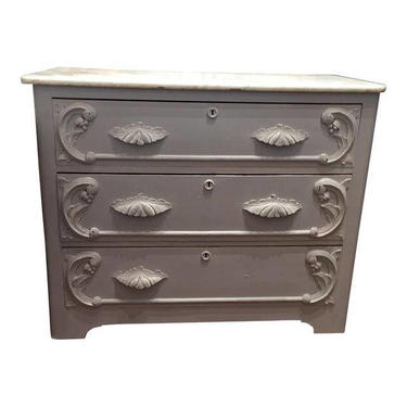 Eve Marble Top Chest of Drawers 