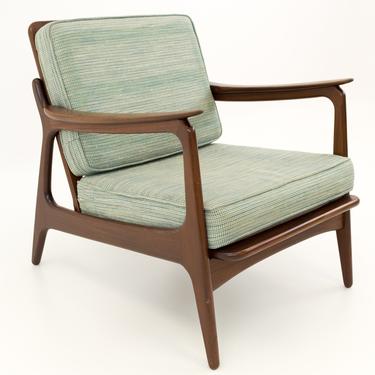 Hans Wegner Style Mid Century Modern Lounge Chair - mcm 