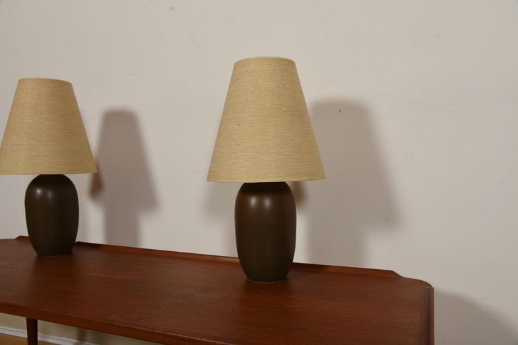 Pair of Bostlund Lamps