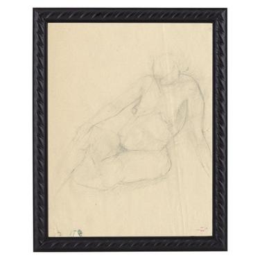Vintage French Figure Study - Rope Frame #11