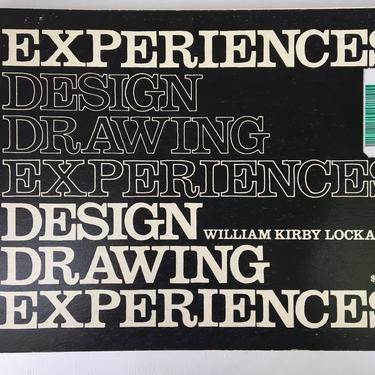 1974 Design Drawing Experience Book, Architectural Drawings, Interior Design Renderings, Textbook, Reference Book, Vintage Architectural 