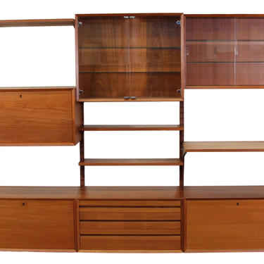 Mid Century Cado Shelving System Wall Unit by Cadovius 