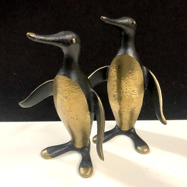 Pair of Walter Bosse Hertha Baller Penguin 6” Austrian Mid Century Free Shipping 