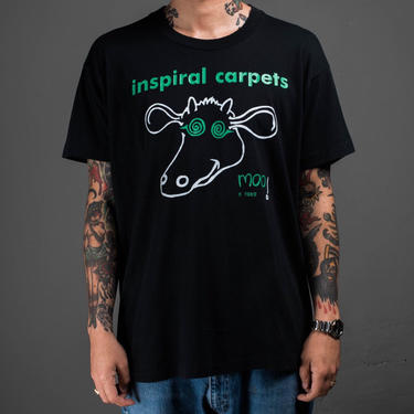Vintage 1989 Inspiral Carpets Moo! T-Shirt 