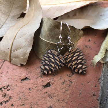 Pine Cone Earrings #1622 
