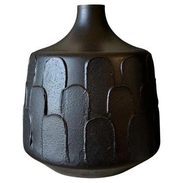 David Cressey Pro\/Artisan Leaf Pattern Vase or Lamp Base, 1970
