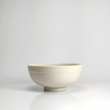 Large Porcelain Rounded Bowl