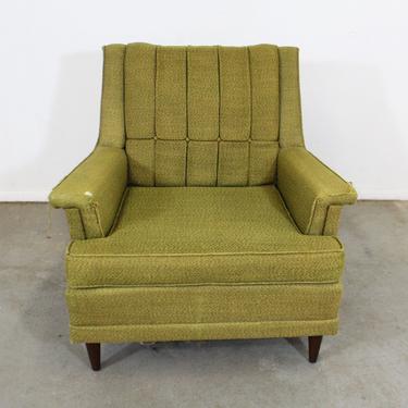 Mid-Century Danish Modern Kroehler Galaxy High Back Lounge/Club Chair 