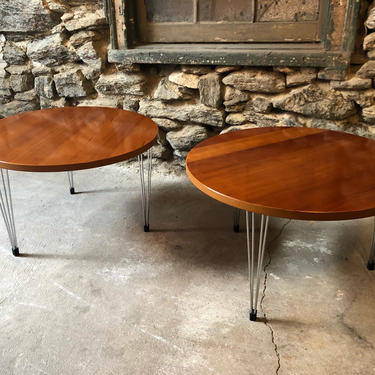Mid century end tables danish modern end tables mid century side table a pair 
