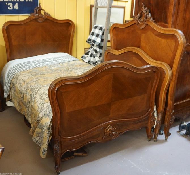 Antique French Twin Beds, Antique French Twin Beds