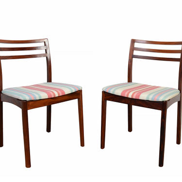 8 Rosewood Dining Chairs Moller Style Dining Chairs Danish Modern 