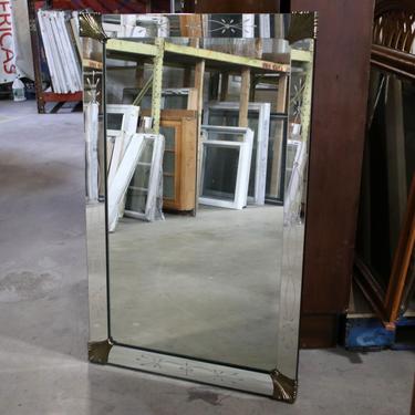Mirrored Frame Mirror by Carolina Mirror Corporation