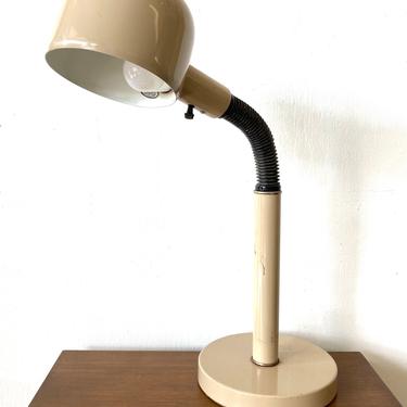 1970s Industrial Metal Task Lamp