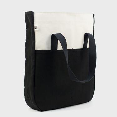 BLK PINE Standard Utility Tall Tote Natural/Black