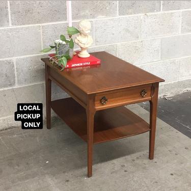 LOCAL PICKUP ONLY ———— Vintage Mersman End Table 