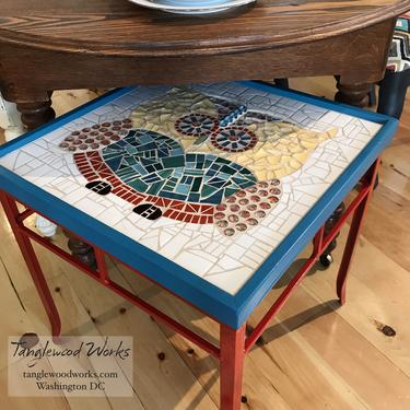 Mosaic Art Table