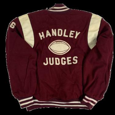 Vintage Felco Athletic Wear "John Handley Judges" Wool Varsity Jacket