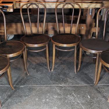 Set of 6 antique Kohn-Mundus-Thonet bentwood chairs from Austria pre-1920 Check for Shipping Quote 