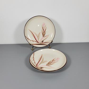 Set of 2 Winfield Dragon Flower Bread Plates by RetroRevivalShop