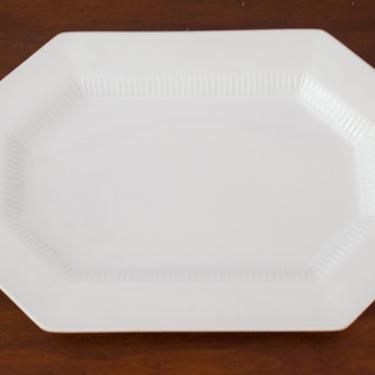 Independence Ironstone White Platter 