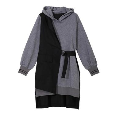 Two Face Hooded Dress