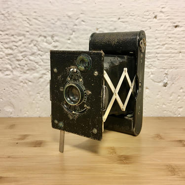 1913 Kodak Vest Pocket Autographic Camera with Leather Case 