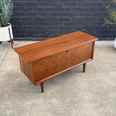 Mid-Century Modern Walnut Trunk Chest by Lane Furniture, c.1960’s 