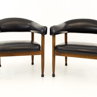 Arne Vodder Kodawood Style Dining Chairs - Pair