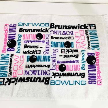 Vintage Cannon Bowling Towel Bowl Hand Towels Sweat Bowler Gift Father's Day 1990s 90s 