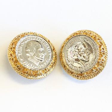 GUCCI coin earrings 
