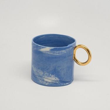 Handmade Coffee Porcelain 12 oz Mug 