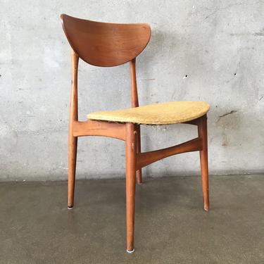 Mid Century Wegner Style Bentwood Dining Chair