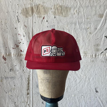 Vintage FS K-Products Mesh Snap Back Hat 