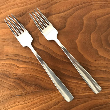 Vintage Gense of Sweden Facette Dinner Forks - Set of 2 