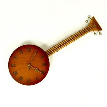 Banjo Wall Clock