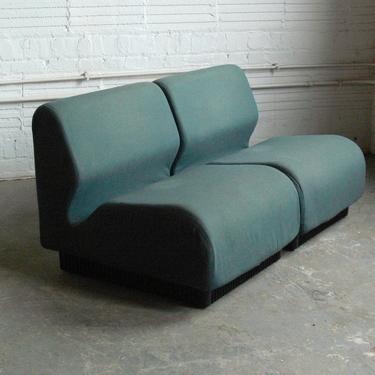 Don Chadwick for Herman Miller Modular Wedge Lounge Chairs // Settee // Loveseat (2pc) 