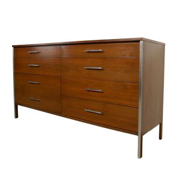 Paul McCobb Walnut Dresser Calvin Furniture Linear Group Mid Century Modern 