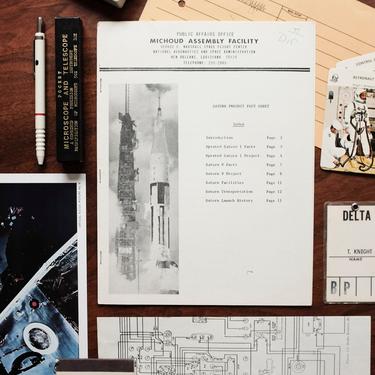 Saturn V project Papers Fact sheet 