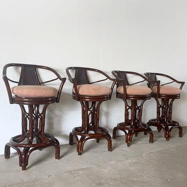 Vintage Modern Barstools- Set of Four 