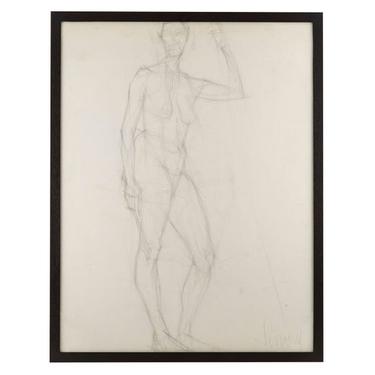 Vintage French Figure Study - Large #8