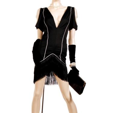 Modern Flapper Dress, Couture Flapper Dress 