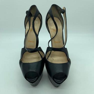 Christian Louboutin Shoe Size 38 Black Sandals