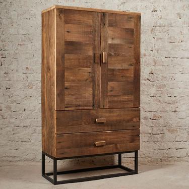 Armoire Wardrobe, Reclaimed Wood Furniture 