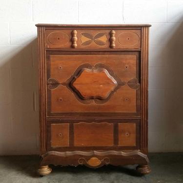 #397: Antique Tall Chest of Drawers