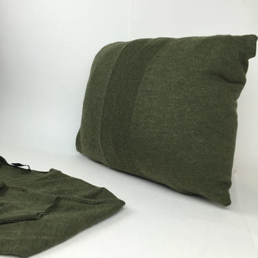 Repurposed sweater Pillow, Personalized pillow, Decorative pillow, Unique Gift Idea, Sentimental Gift Idea, Gift Idea, Sweater Pillow 