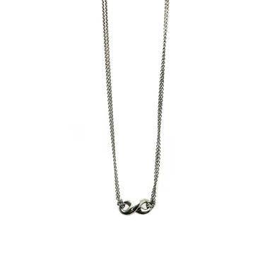 Tiffany & Co. Double Chain Infinity Necklace