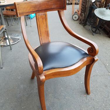 Tropical Hardwood Chair H34.5 x W21.25 x D23