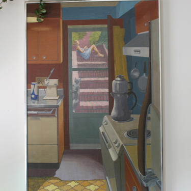 Kitchen Scene Painting