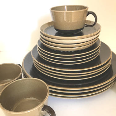 Rare 1960's Franciscan Discovery TAHITI Dinner Set- Service for Four-Vintage-  Great Condition 