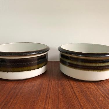 Arabia Finland Karelia Ceramic Bowls 